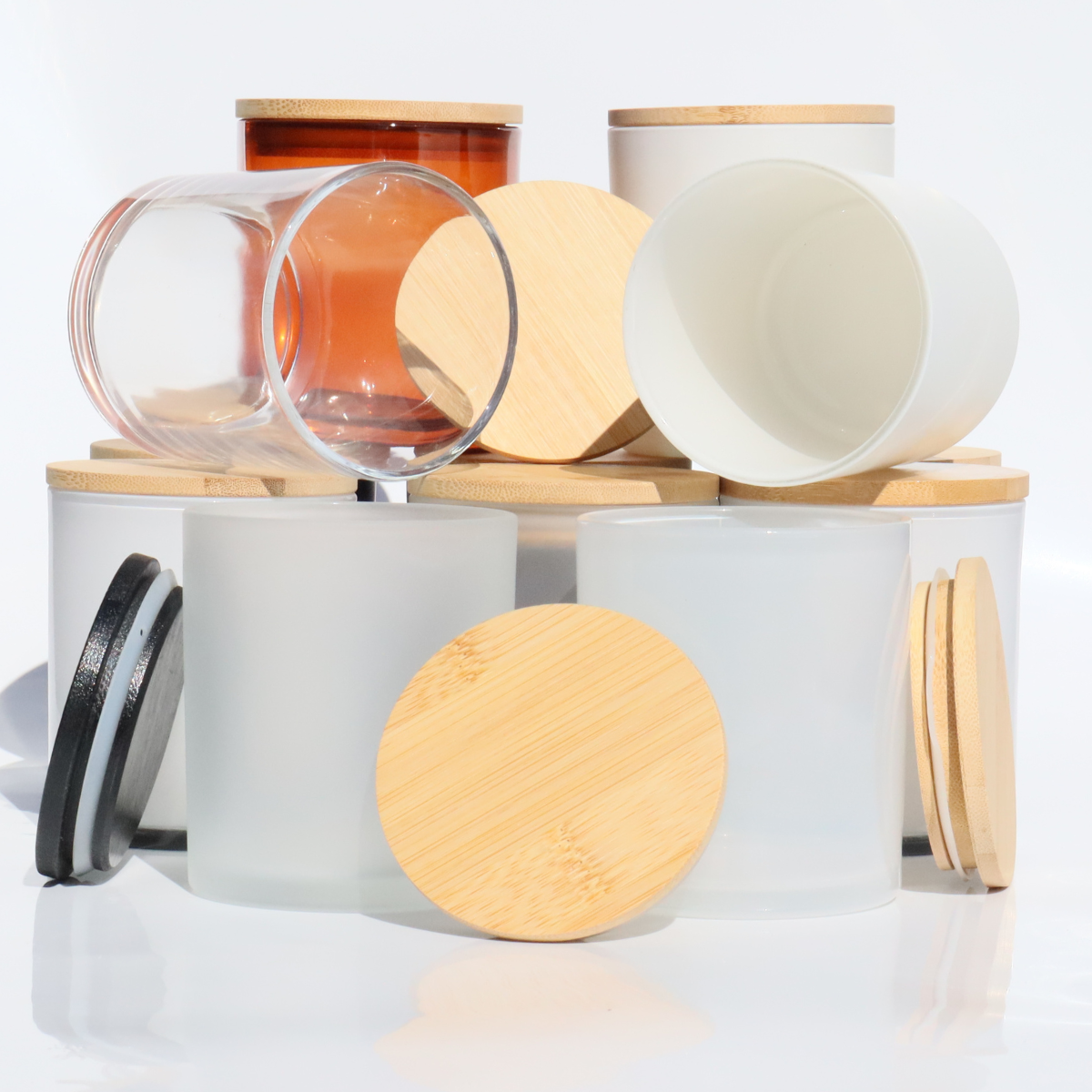 15.5 oz Candle Making Jars Starter Kit for Beginners