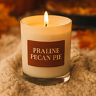 Praline Pecan Pie fragrance oil candle with warm bakery-inspired scent. Premium fragrance oils sold in Canada for candles and home fragrance.