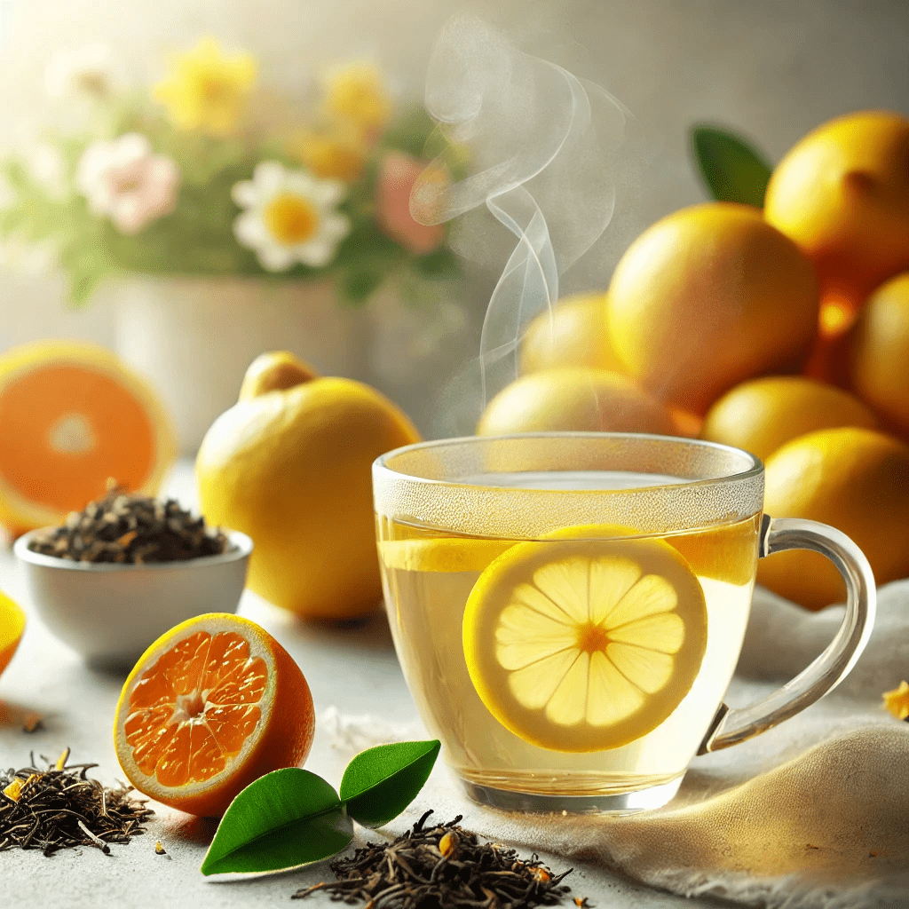 Citrus White Tea Fragrance Oil for candles, wax melts, soap, and personal care products.