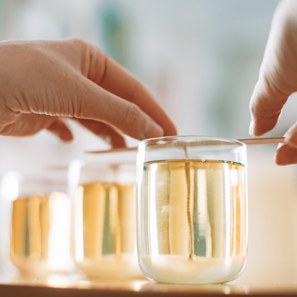 Candle making at home for beginners