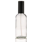 100 ml Clear Glass Spray Bottles ( 12 pcs) Including Cap - LuxyM Candle Supplier