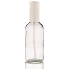 100 ml Clear Glass Spray Bottles ( 12 pcs) Including Cap - LuxyM Candle Supplier