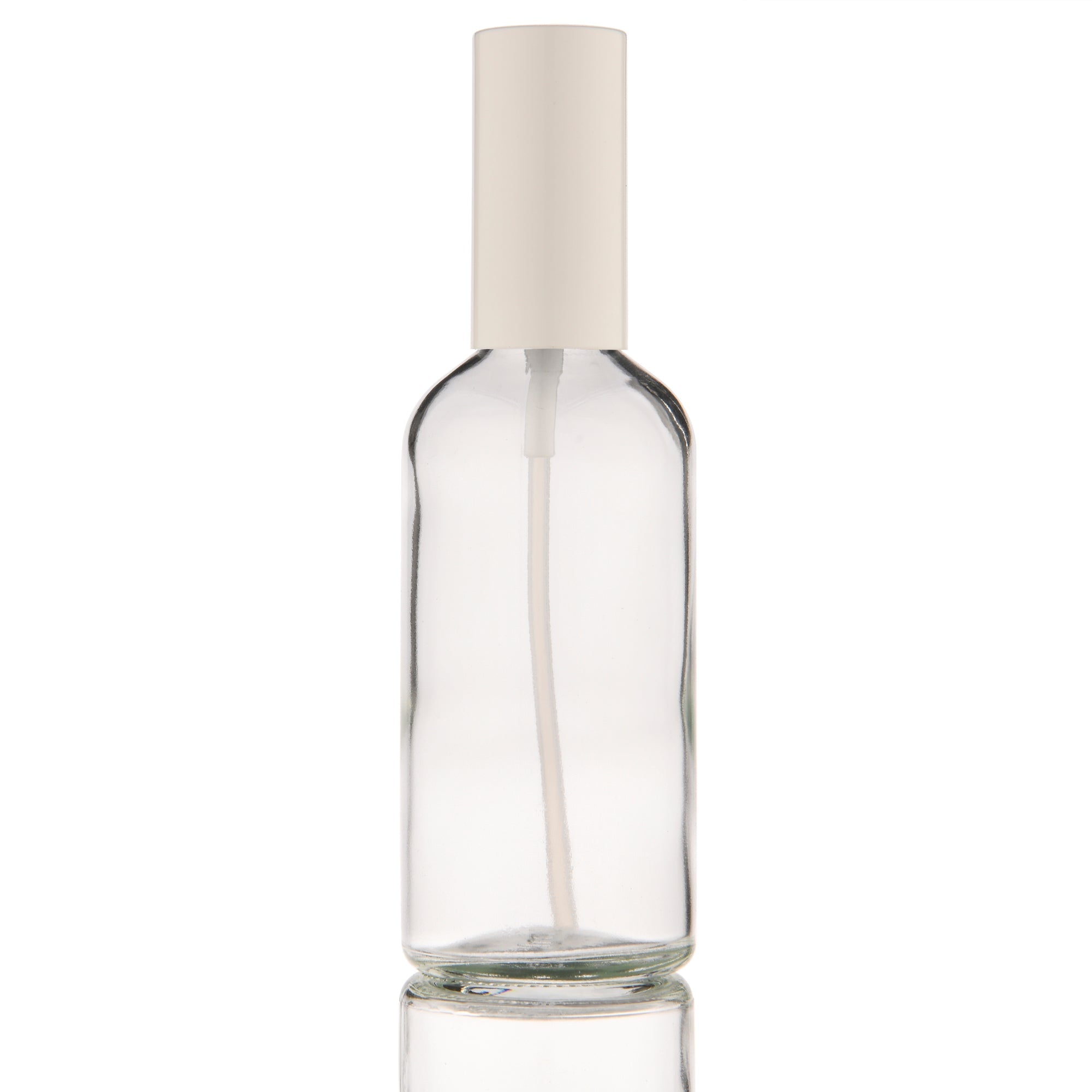 100 ml Clear Glass Spray Bottles ( 12 pcs) Including Cap - LuxyM Candle Supplier