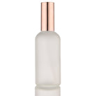 100 ml Frosted White Glass Spray Bottles ( 12 pcs) Including Cap - LuxyM Candle Supplier