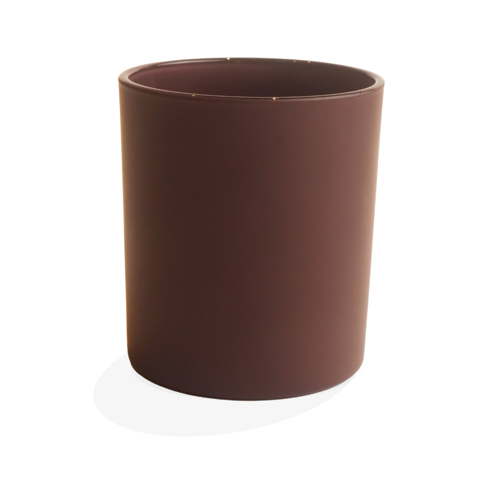 Red candle containers - LuxyM candle supplier