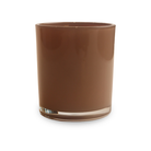 10 oz Glossy brown candle making jars by LuxyM