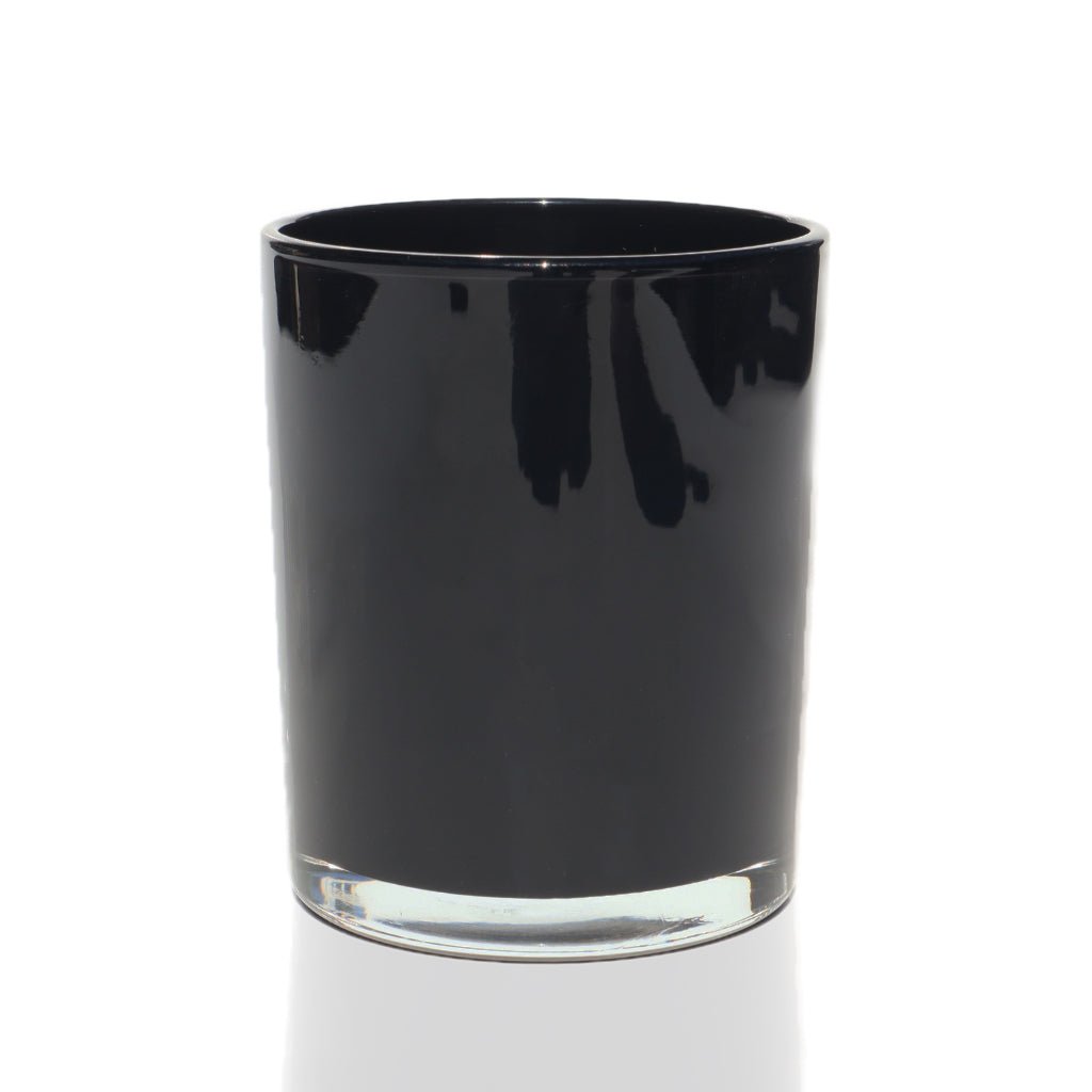 7 oz Interior Glossy Black Candle Making Jars – LuxyM Candle Supplier