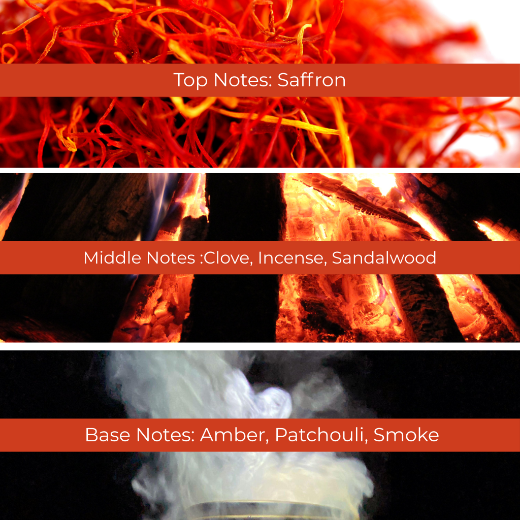 Campfire Ember Fragrance Oil | Smoky Wood & Amber
