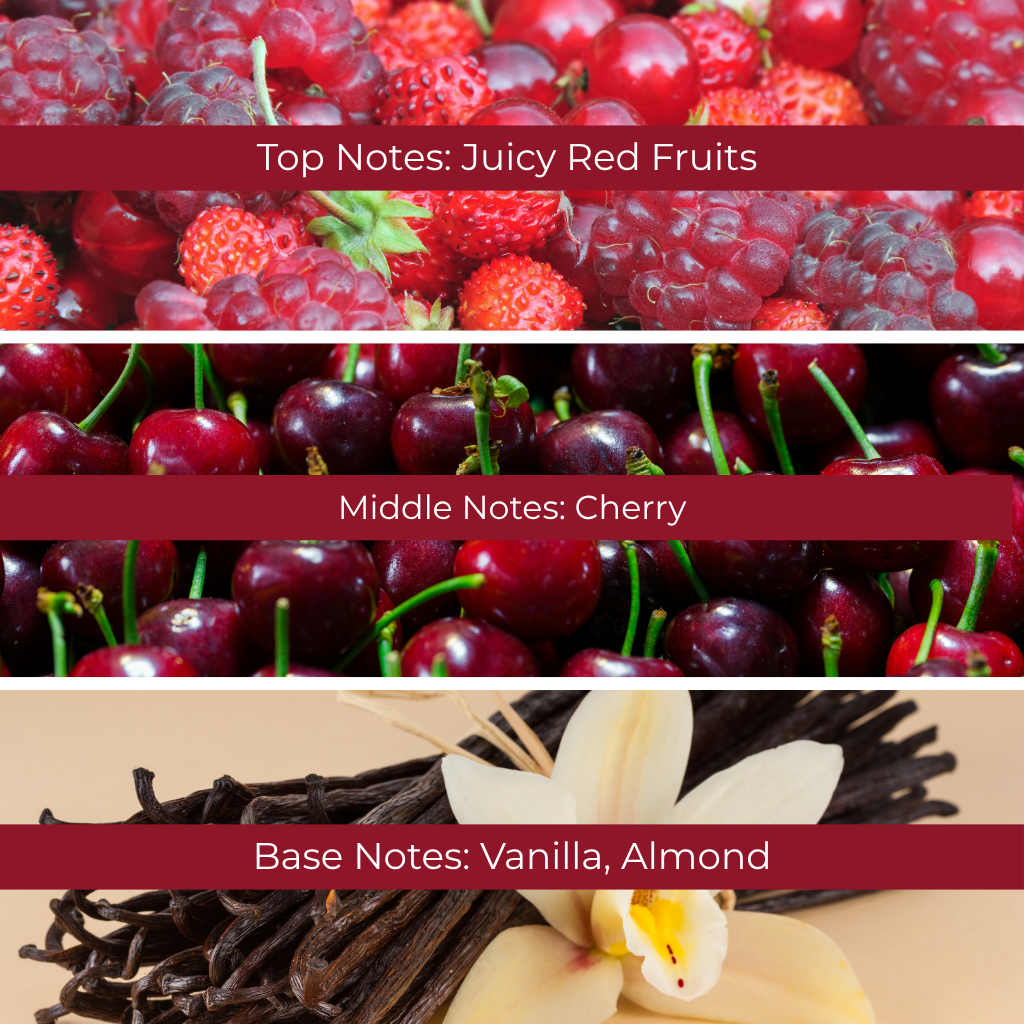 Cherry Noir Fragrance Oil | LuxyM Candle Supplier