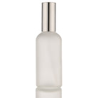 100 ml Frosted White Glass Spray Bottles ( 12 pcs) Including Cap - LuxyM Candle Supplier