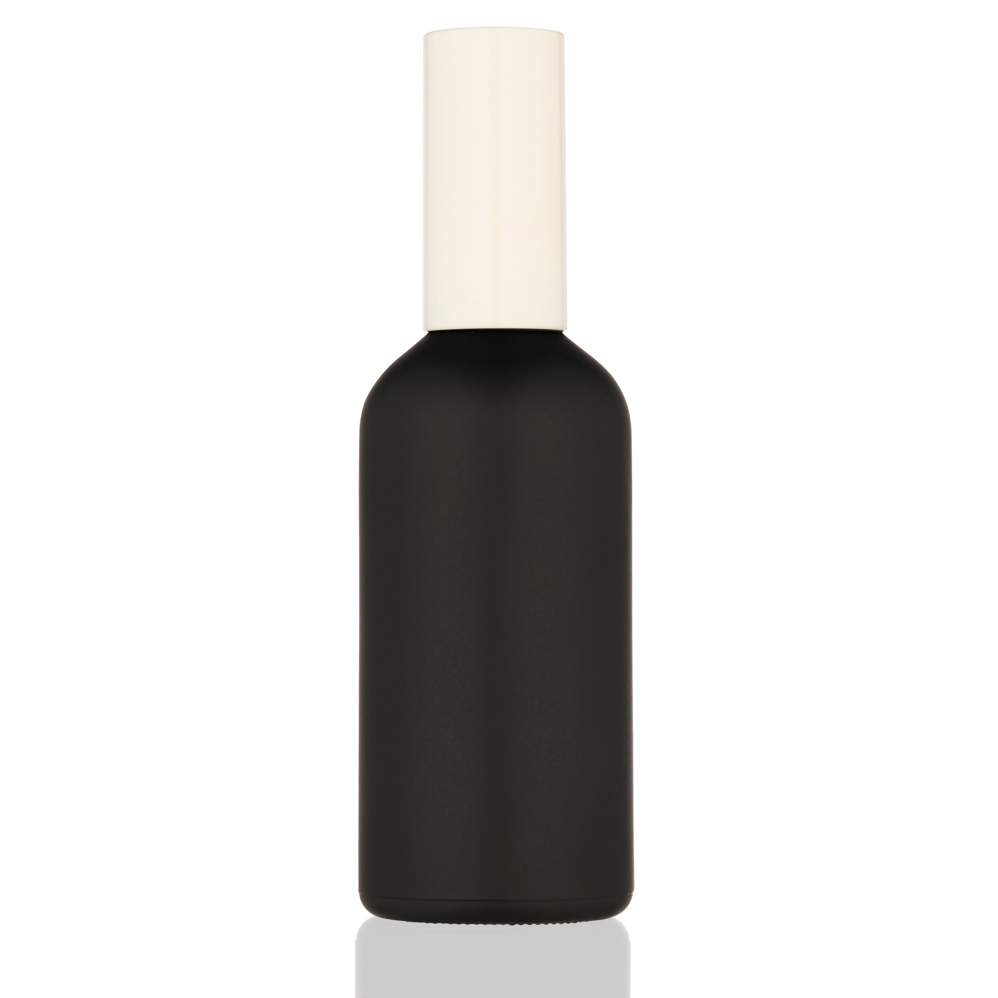 Black matte Glass Spray Bottles ( 12 pcs) Including Cap - LuxyM Candle Supplier