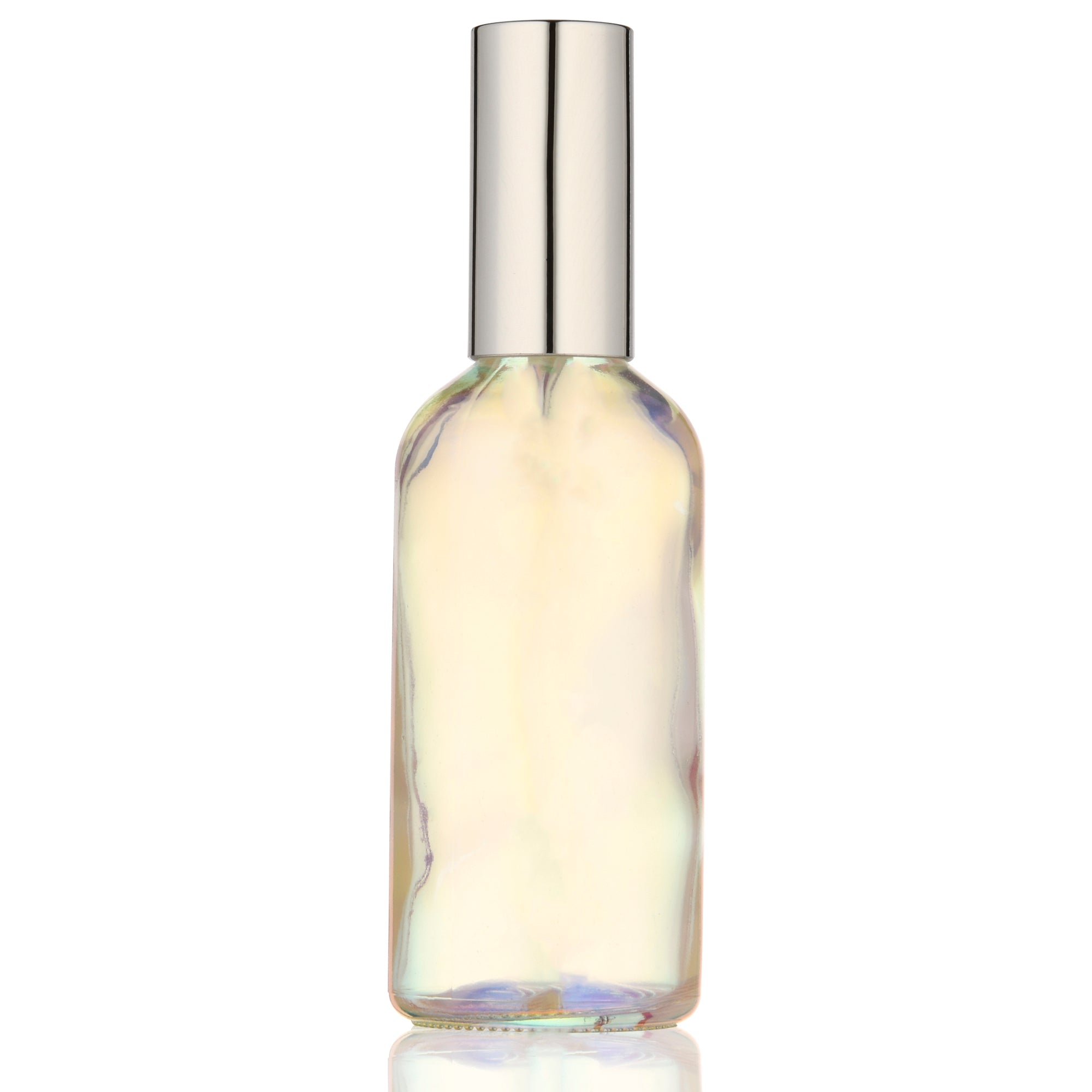 100 ml Iridescent Glass Spray Bottles ( 12 pcs) Including Cap - LuxyM Candle Supplier