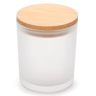 10 oz Frosted white candle making jars - Set of 12 pcs - LuxyM Candle Supplier