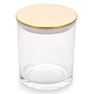 10oz jars with luxury gold lids for candle making - LuxyM candle supplier