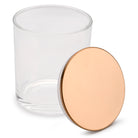 10oz jars with luxury Rose-gold lids for candle making - LuxyM candle supplier