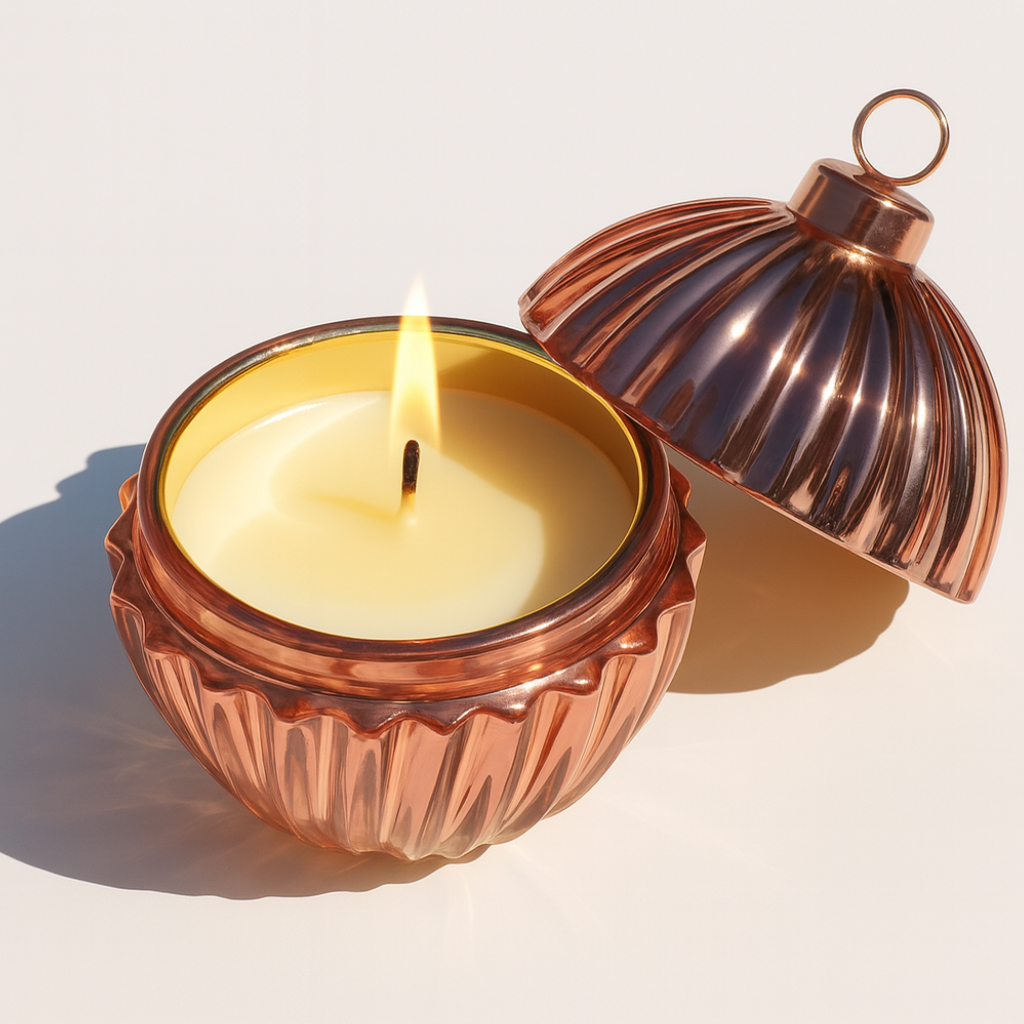 Holiday scented candles