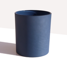 10 oz Matte navy blue jars with lids 