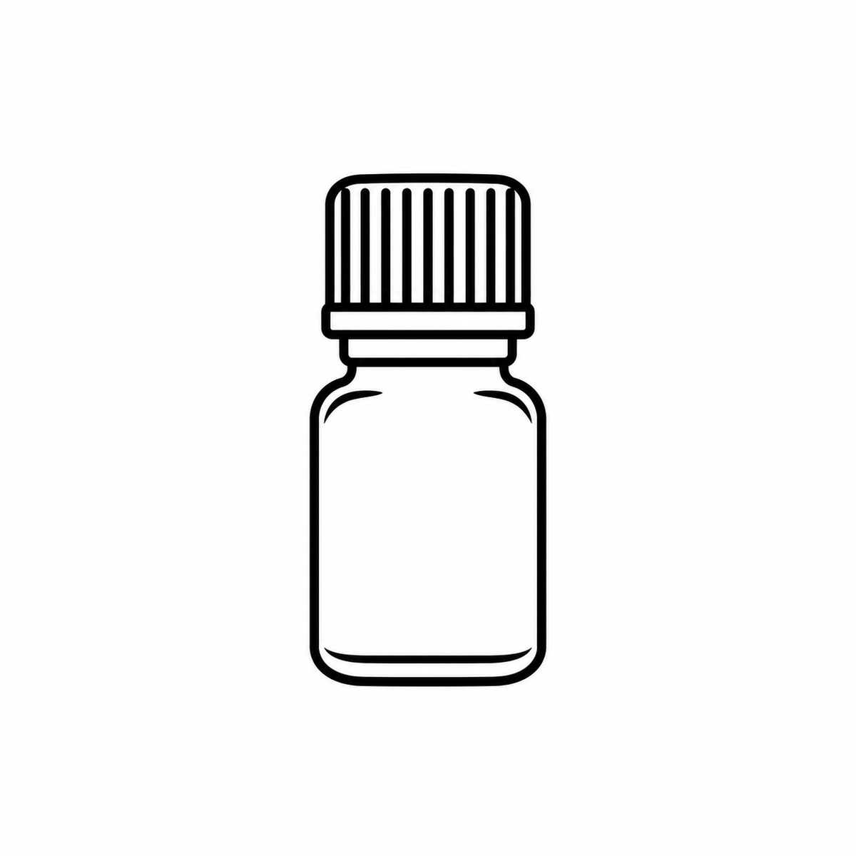 Fragrance oil bottle icon