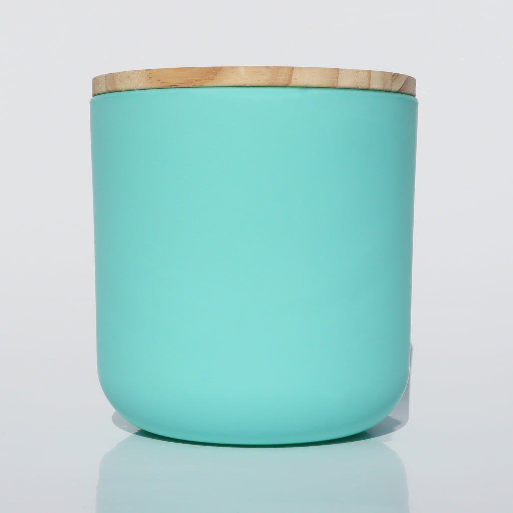 Turquoise Candle Jars 