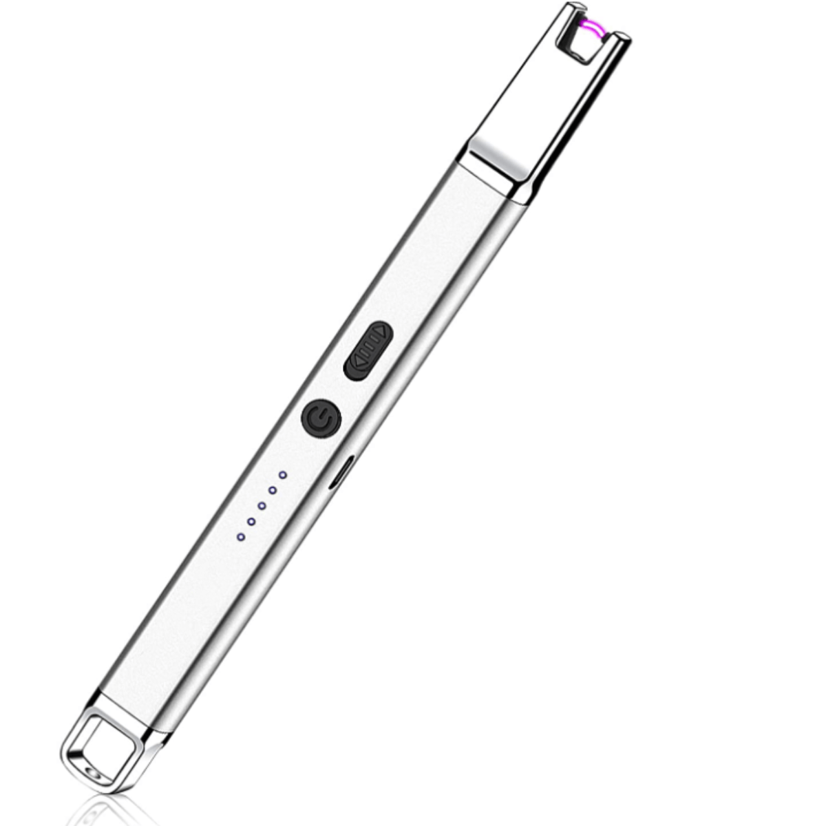 Silver Slim electric lighter