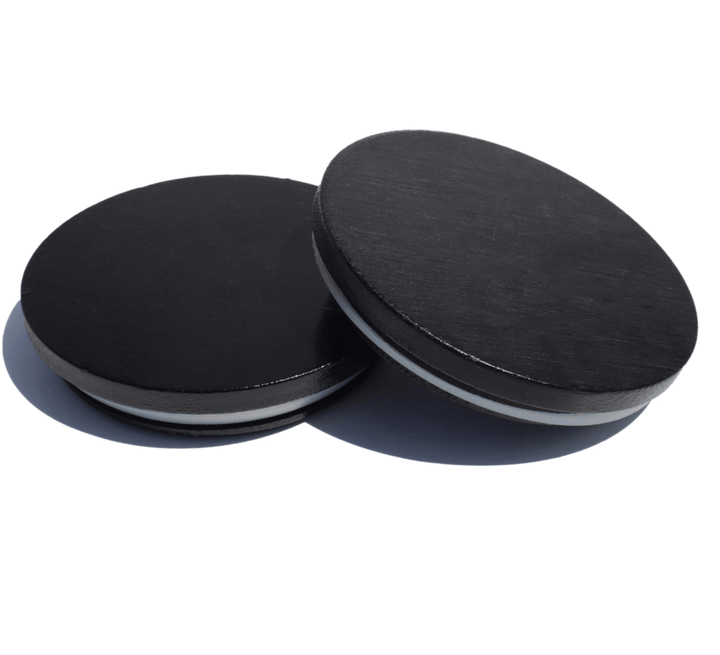 16 oz Matte navy blue candle jars with matte black wood lids - LuxyM Inc Candle making Supply