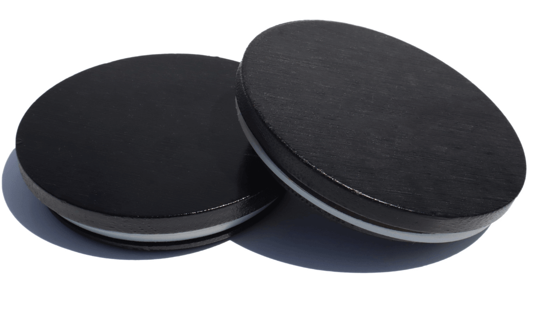 Black matte wood lids - LuxyM Inc Candle Supply